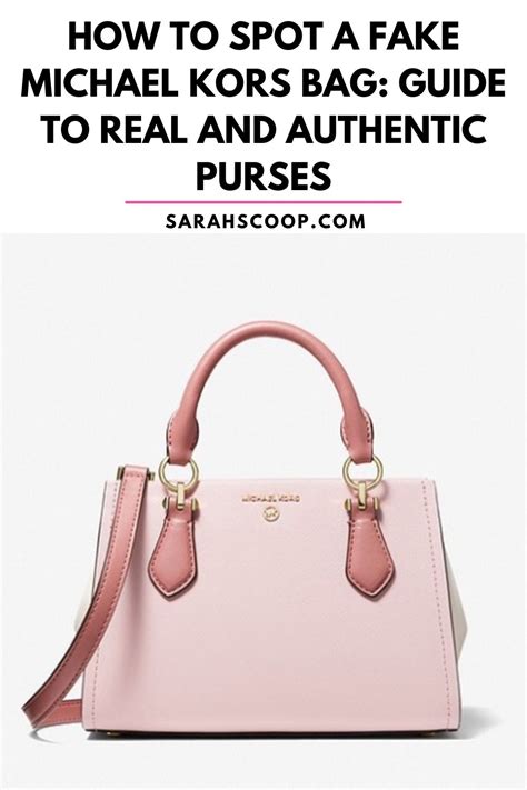 how to tell real and fake michael kors bag|best michael kors knockoff handbags.